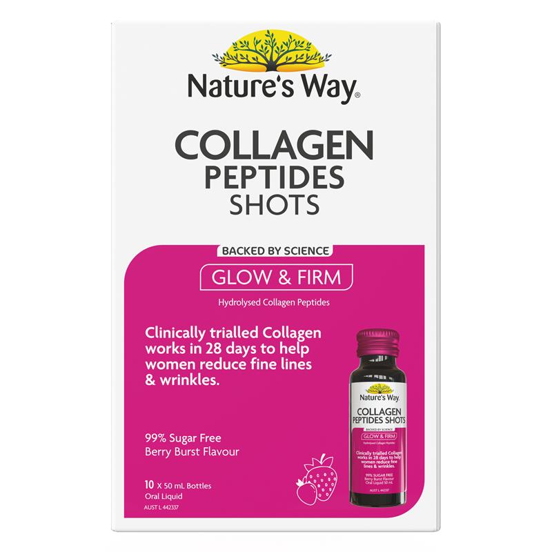 Nature's Way Collagen Peptides Shots 10 x 50ml