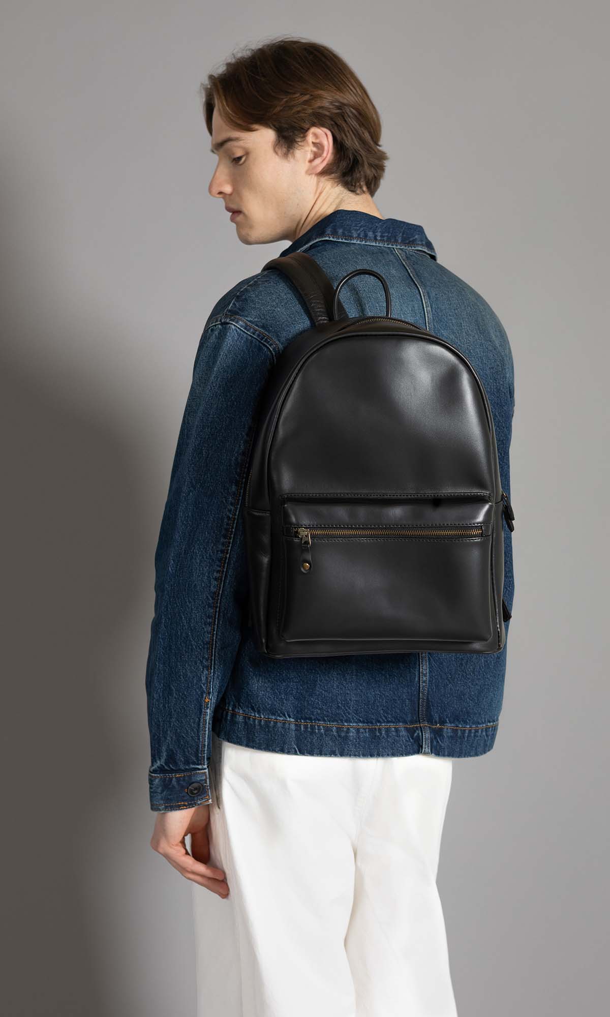 beara beara leather backpack MORGAN BACKPACK