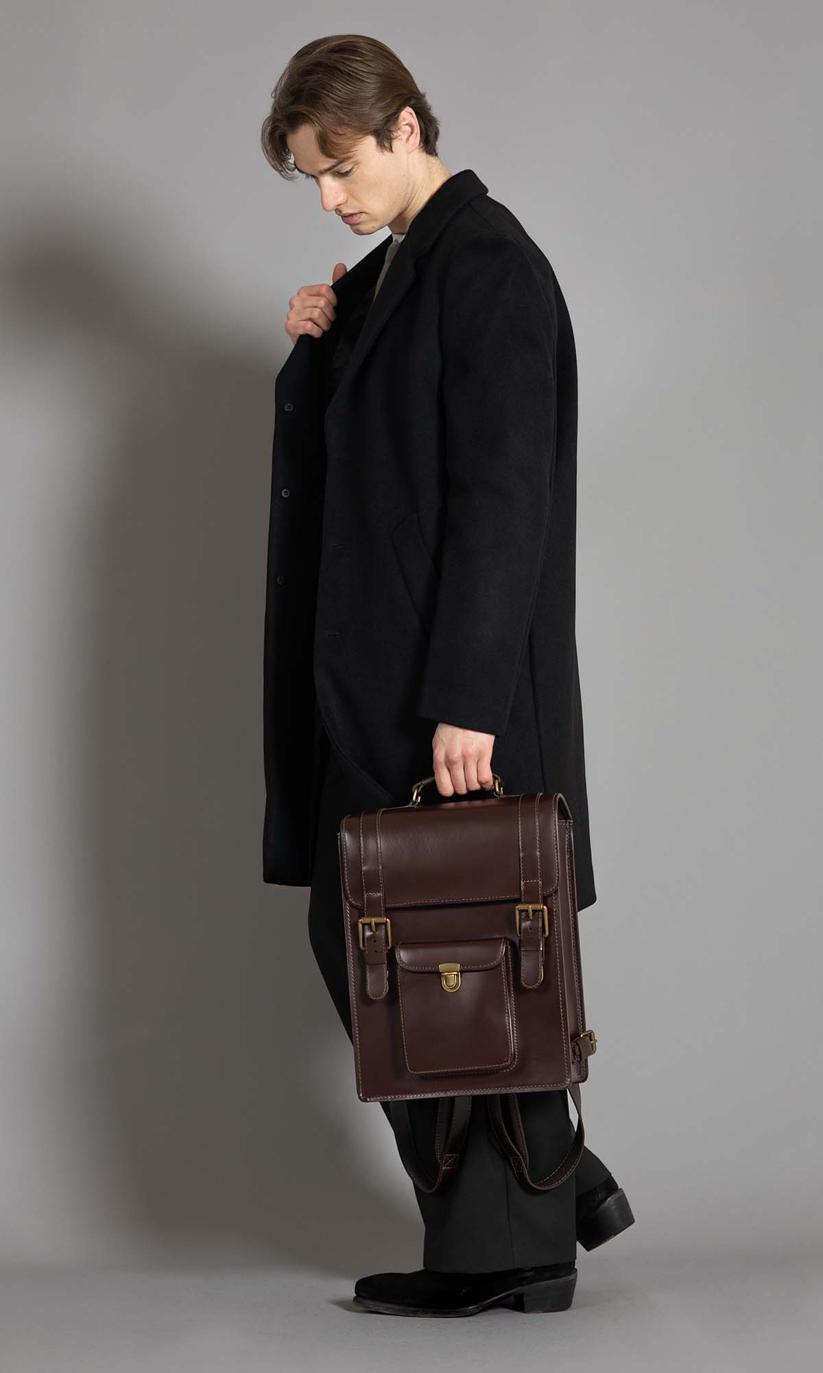 louis vuitton backpack monogram gm grey LOUIS VUITTON Saumur Monogram Canvas Backpack Bag Grey