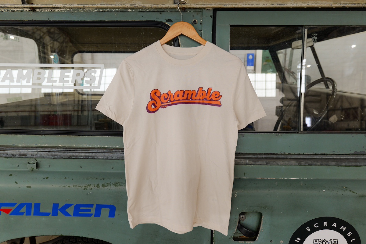 Scramble tee – orange 