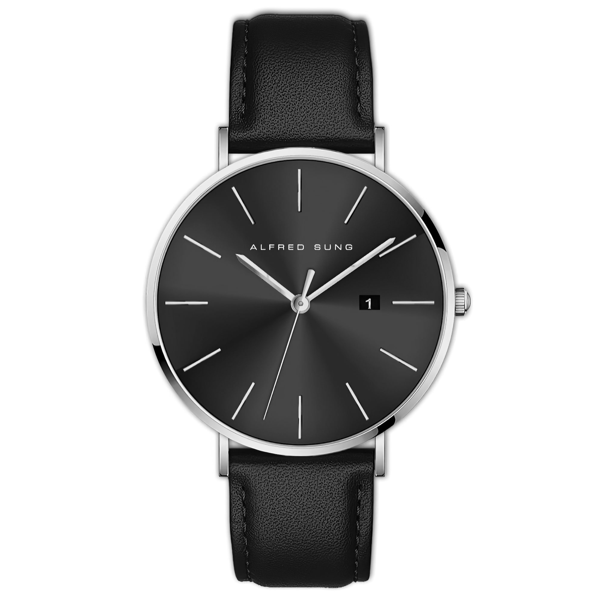 Metropolitan Ultraslim Men’s Watch with Date and Interchangeable Strap ASM-0065