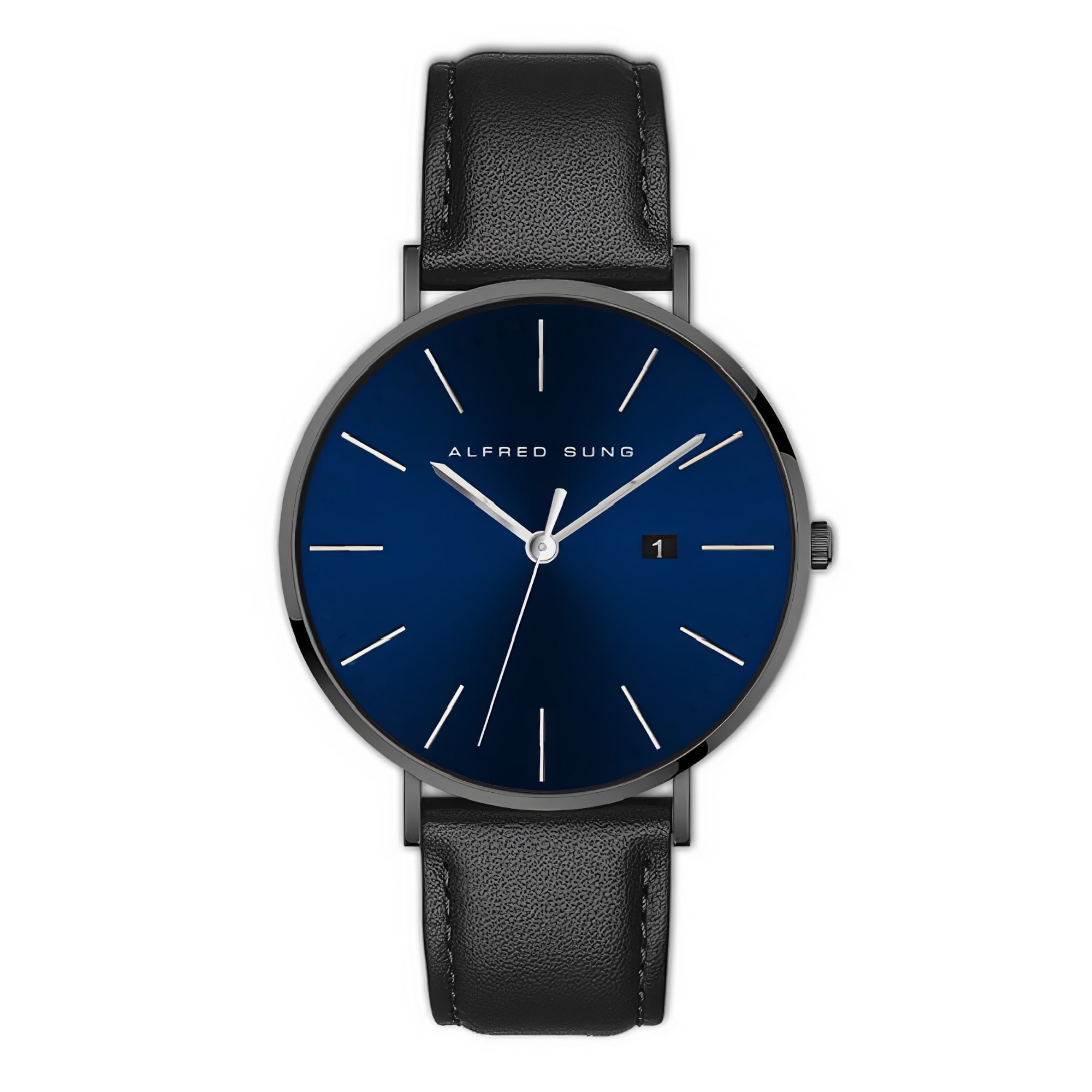Metropolitan Ultraslim Men’s Watch with Date and Interchangeable Strap ASM-0040