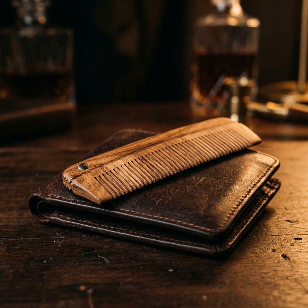 Premium Sandalwood Pocket Comb