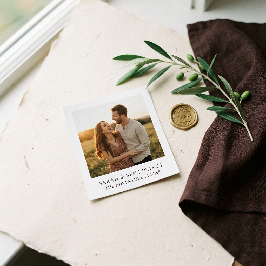 Bespoke Photo Magnet Favours | Heirloom Wedding Keepsakes ( Pack of 10)