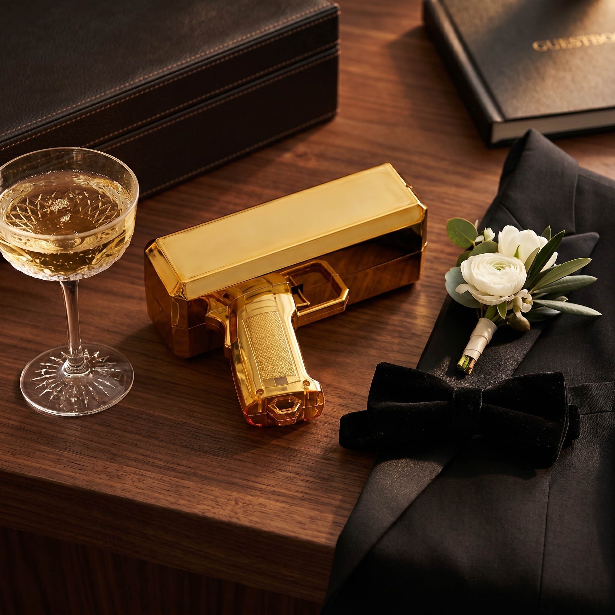 Gold Celebration Cannon | Bespoke Grand Exit Prop