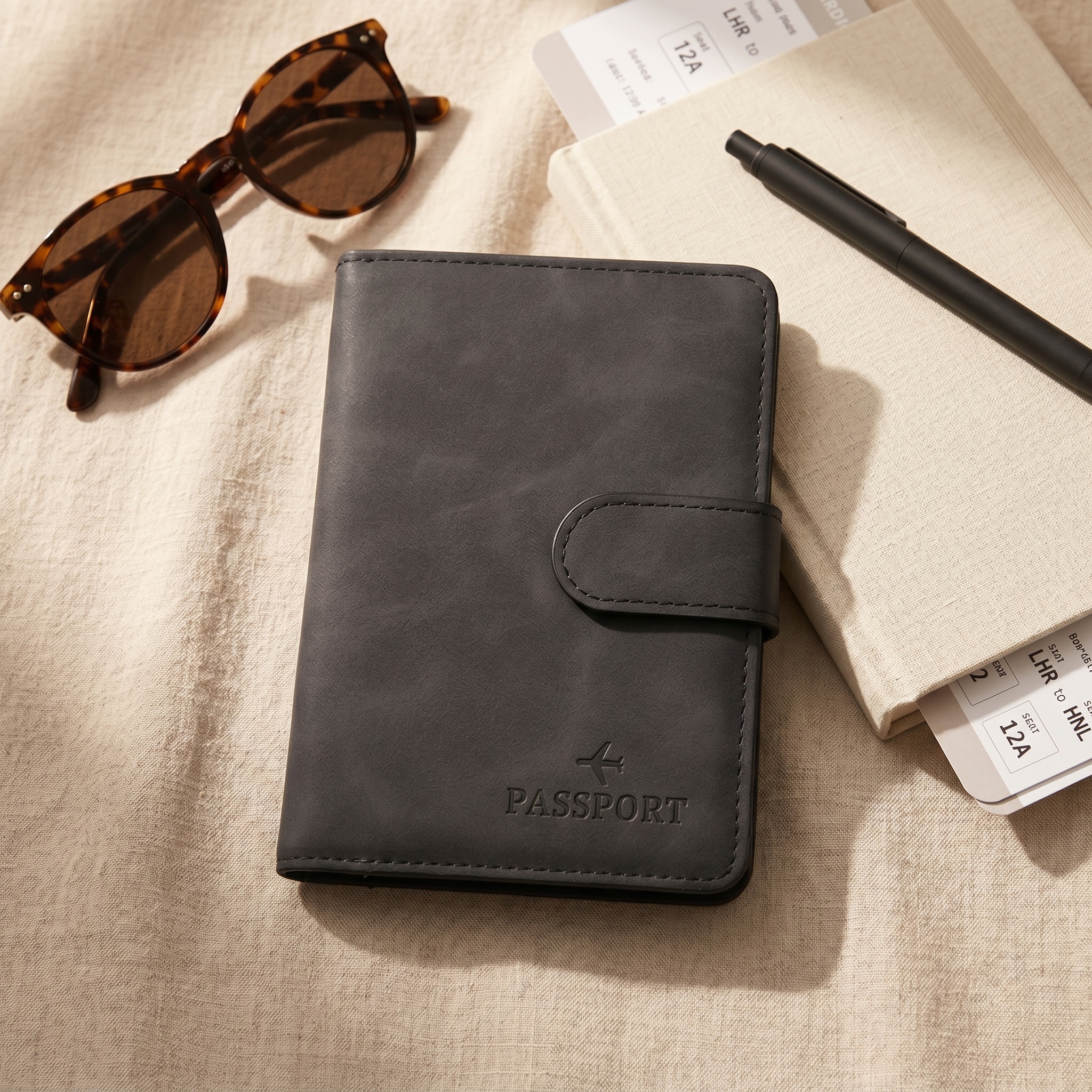 Passport Cover | Minimalist Leather Travel Keepsake
