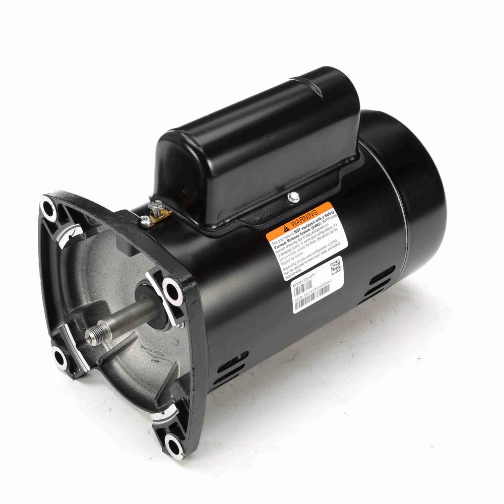 0.95 HP Pool Pump Motor, Capacitor Start/Capacitor Run, 3450(1), 48Y Frame, ODP, 115/230 V, 60 HZ