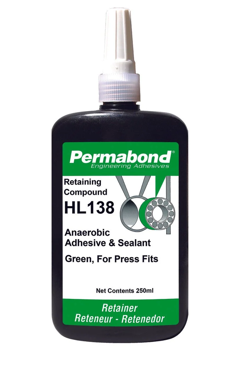 Permabond® HL138 Anaerobic Retaining Compound, 250ML Bottle