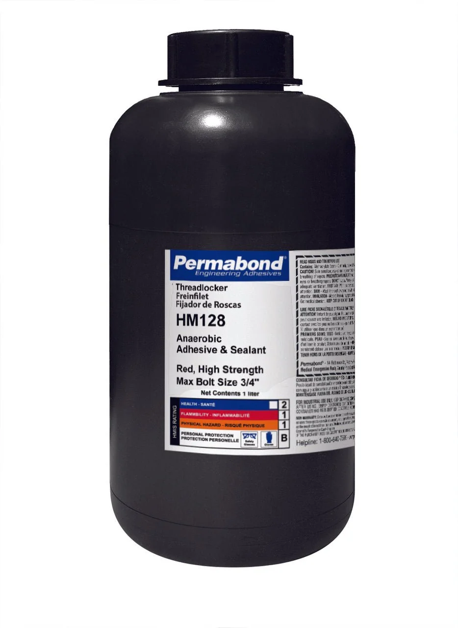 Permabond® HM128 Anaerobic Threadlocker, 1 Liter Bottle