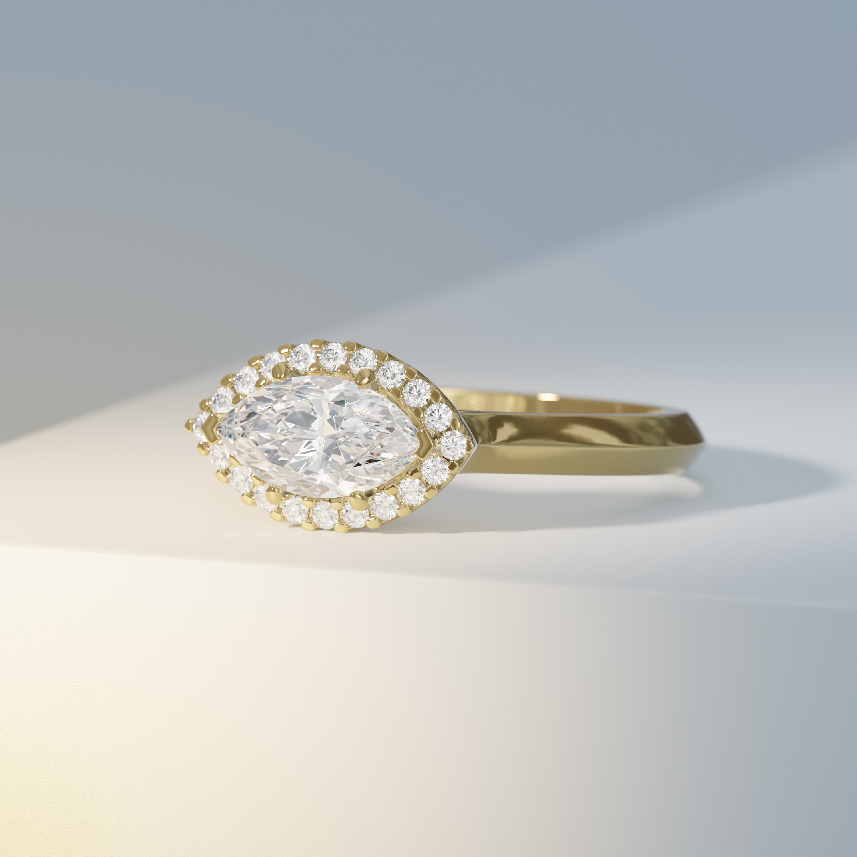 YG D-045 Marquise Scallop Set Round Halo (2).jpg