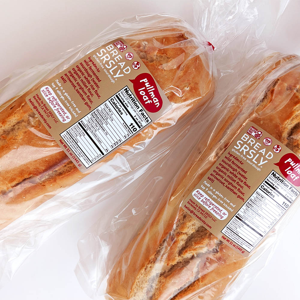 Gluten Free Sourdough Pullman Loaf - 6 pack