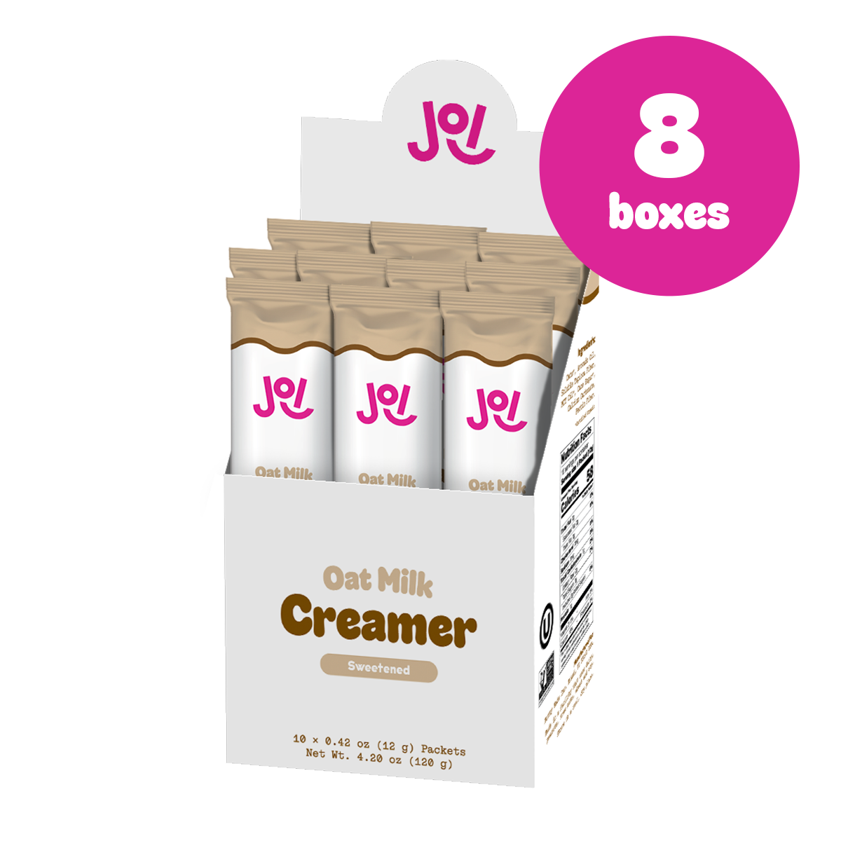 Oat Milk Coffee Creamer, Single Serves - 80 count