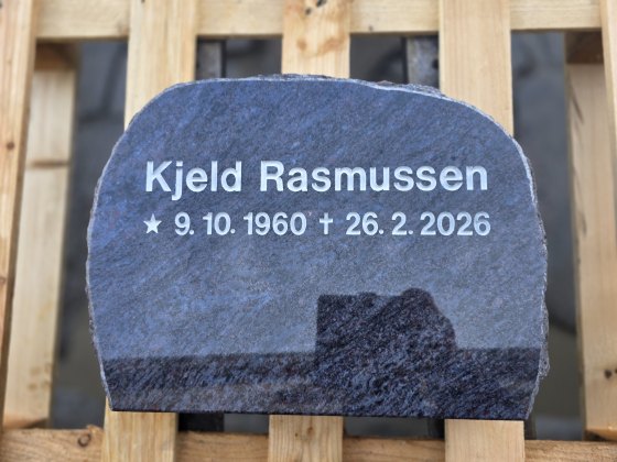 Eksempel på gravsten