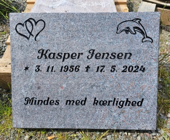 Eksempel på gravsten