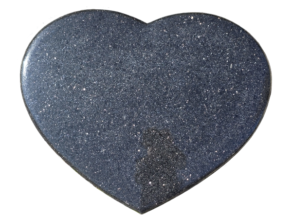 Black Galaxy hjerte med nister