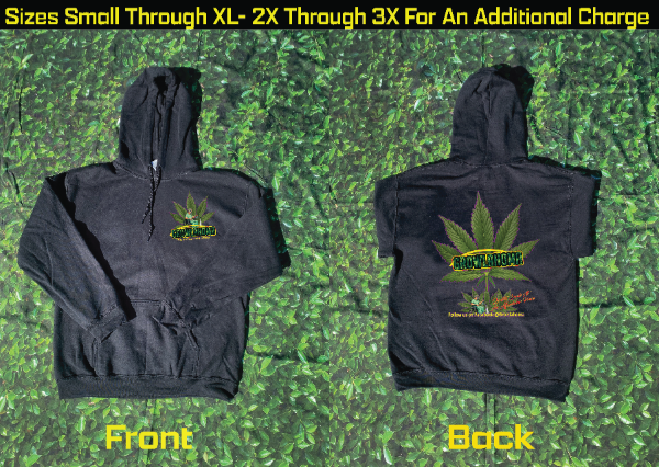 Growlahoma Hoodie New Logo Leaf size xxxl