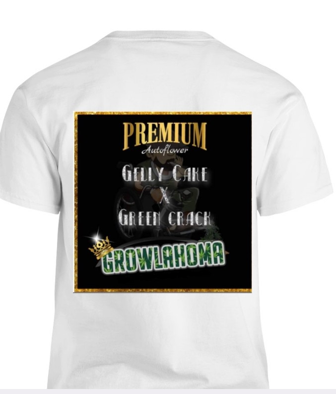 Growlahoma Tshirts with The Black Strap  x Gelly Cake  Logo 