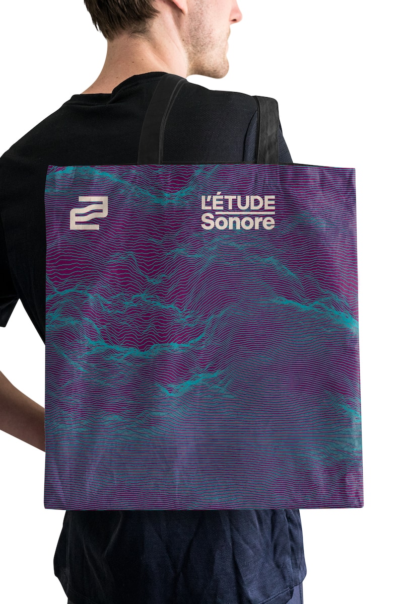 Spectrogram Tote Bag