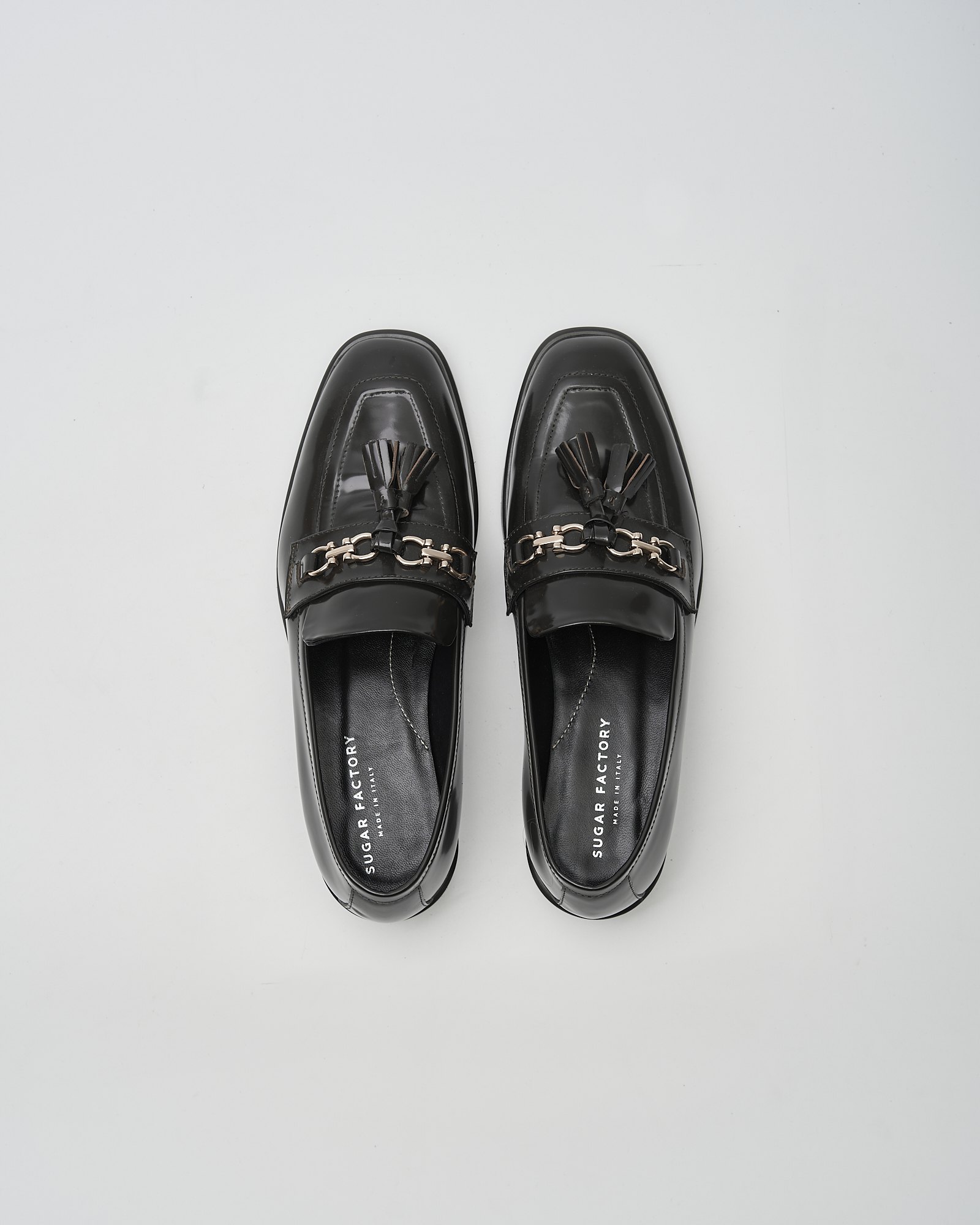 Черные кожаные лоферы - Image 5 of 6