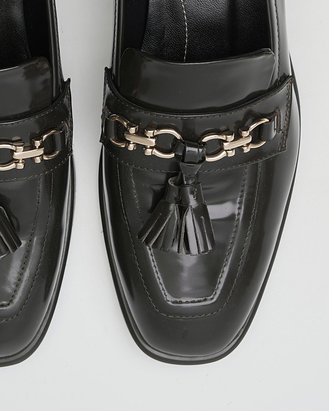 Черные кожаные лоферы - Image 6 of 6