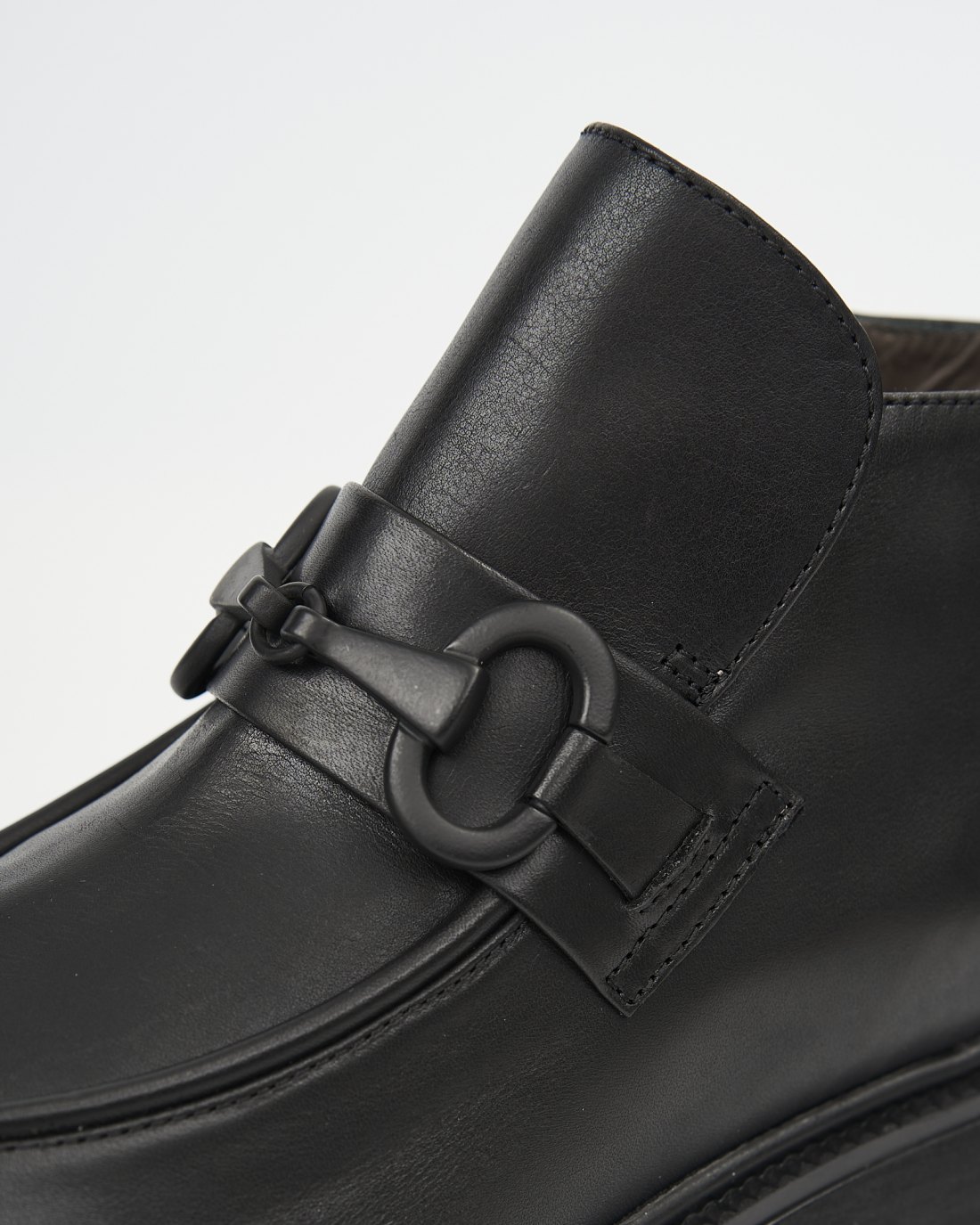 Черные кожаные ботинки с пряжкой - Image 4 of 4