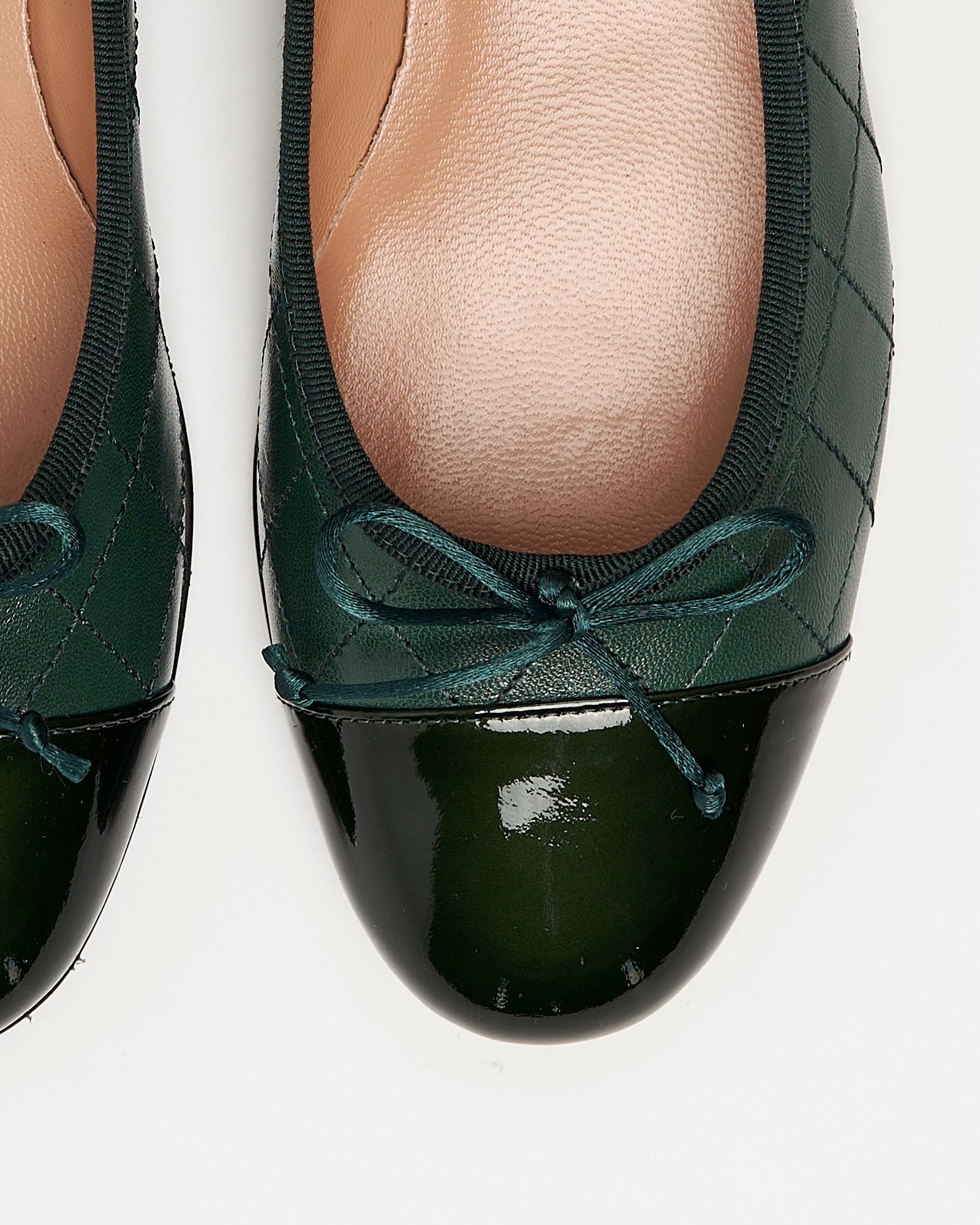 Туфли из зеленой натуральной кожи - Image 5 of 6