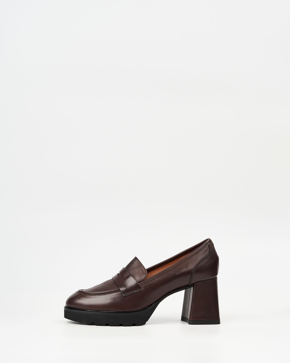 Коричневые лоферы из натуральной кожи - Image 3 of 6