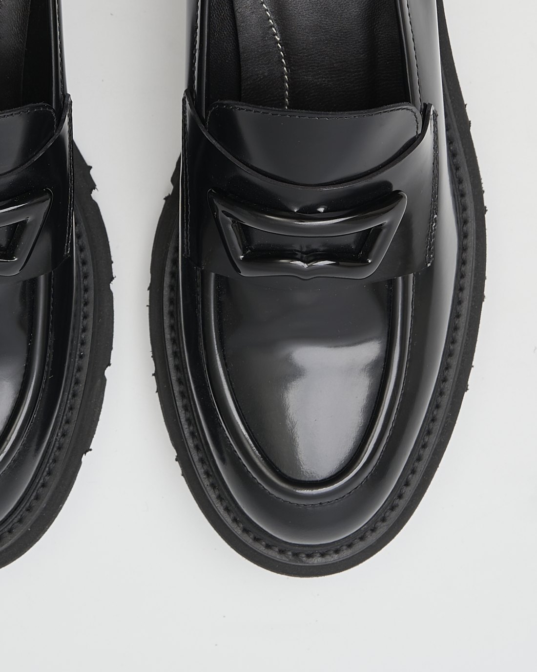 Черные кожаные лоферы - Image 6 of 6