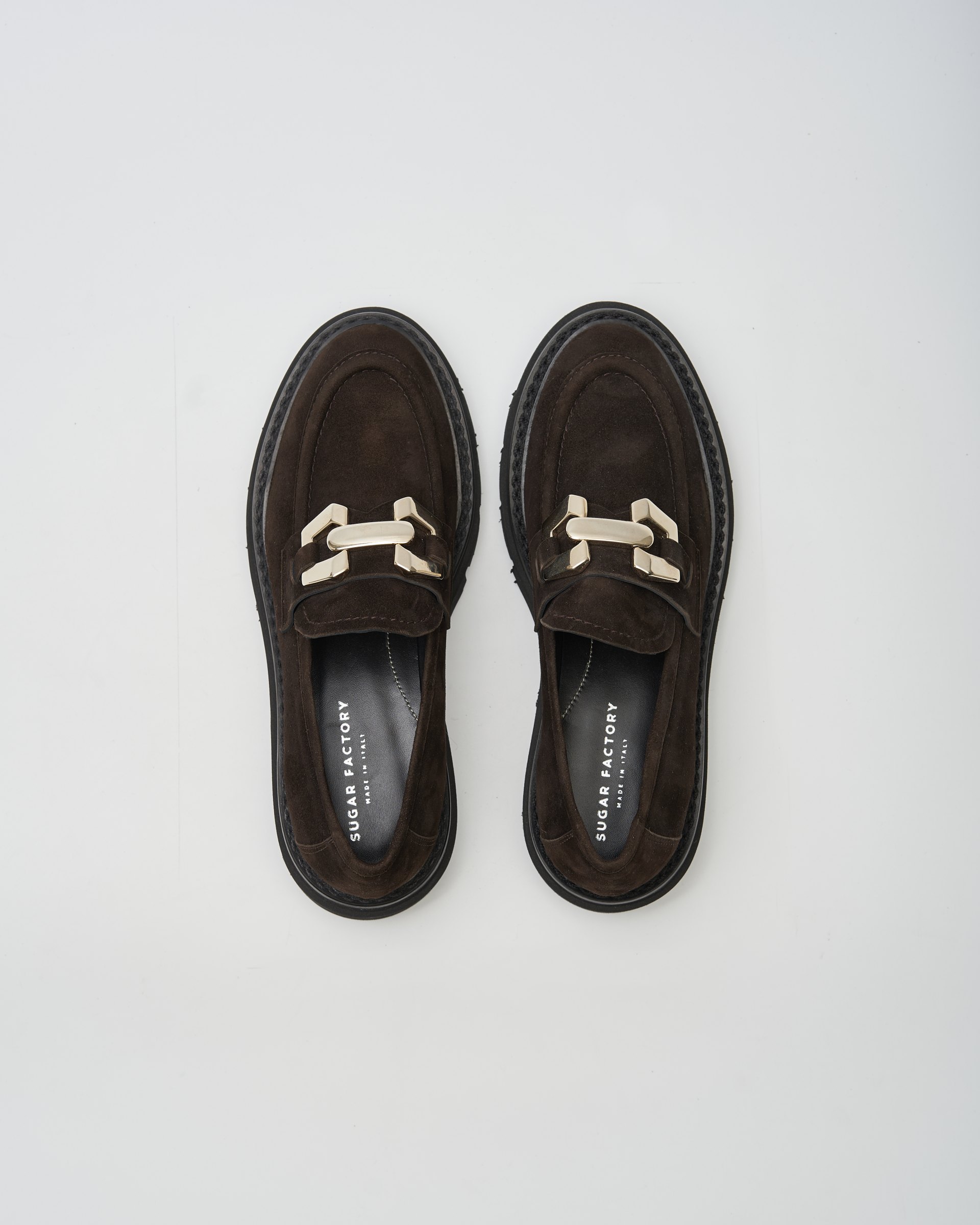 Темно-коричневые замшевые лоферы - Image 5 of 6