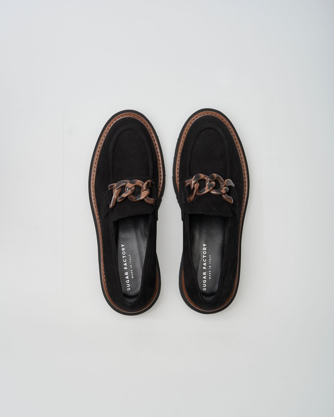 Черные замшевые лоферы - Image 3 of 4