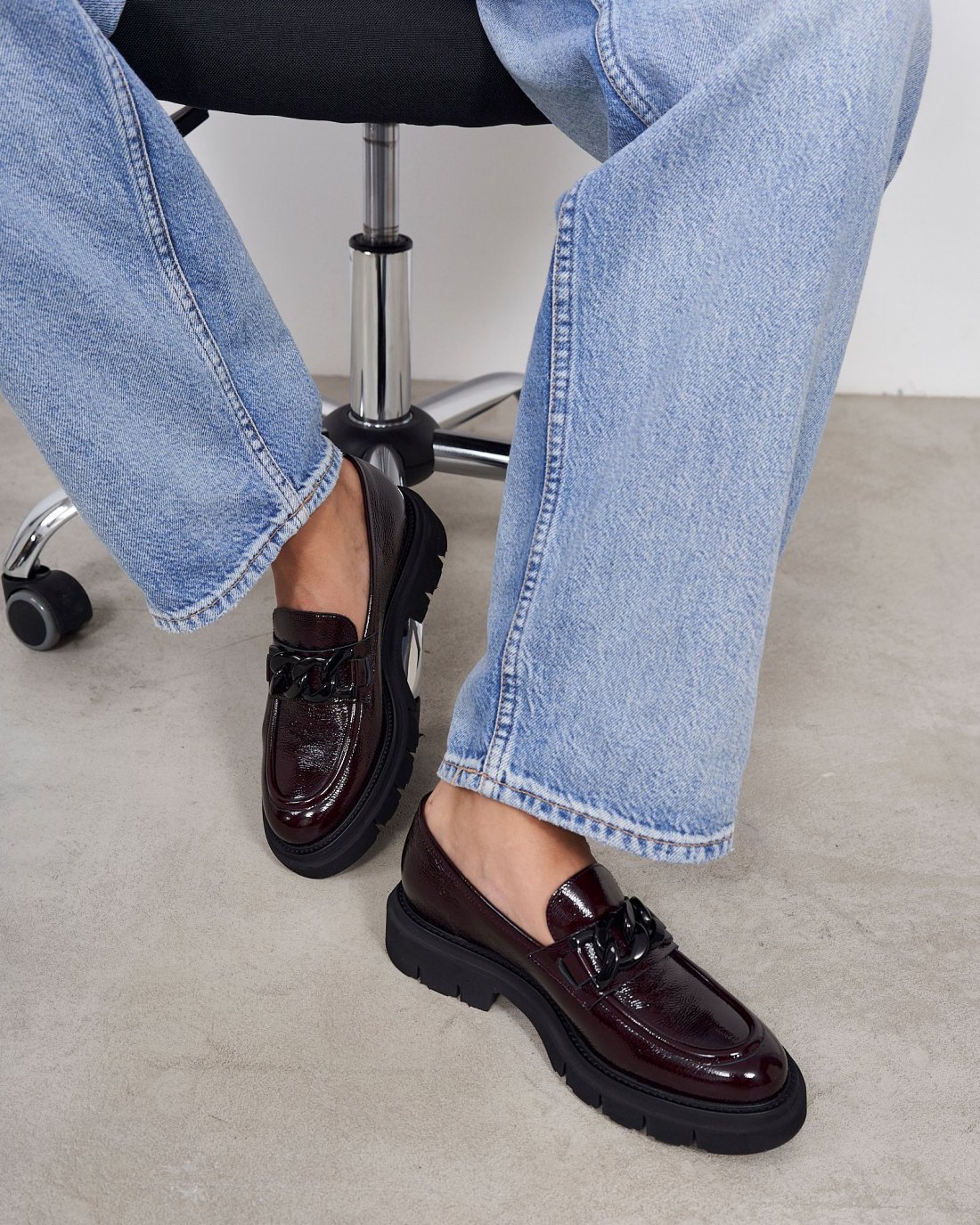 Лоферы из лакированной кожи - Image 2 of 4