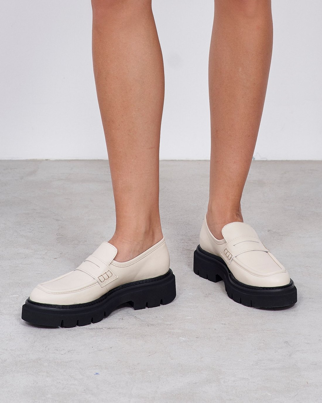 Молочные кожаные лоферы - Image 5 of 5