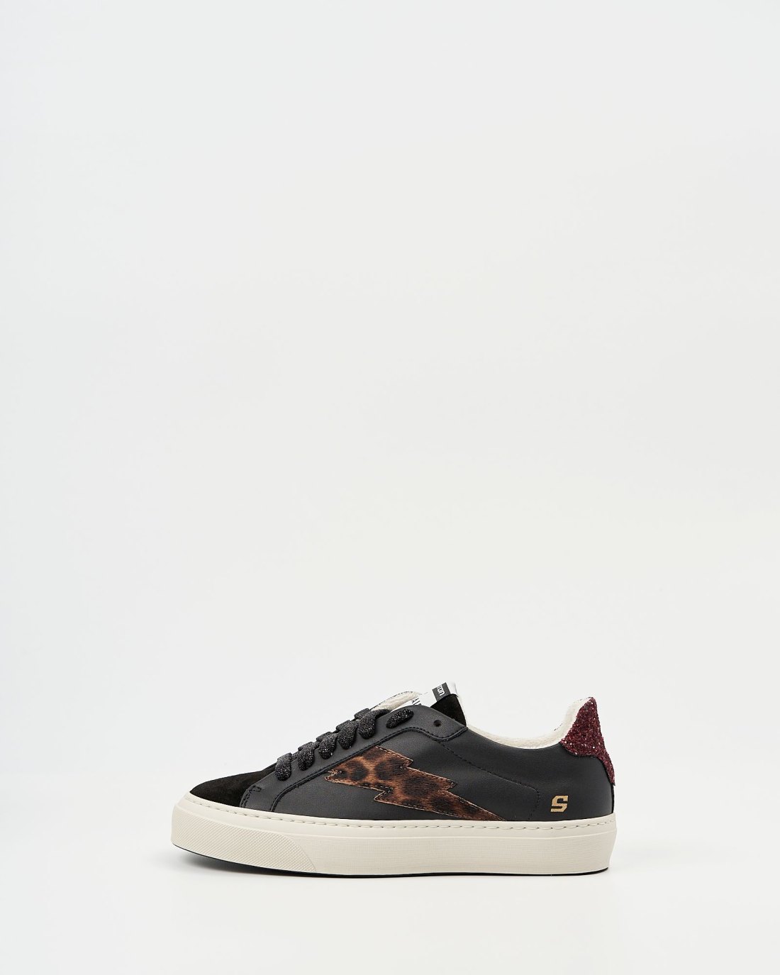 Черные кожаные кеды - Image 2 of 4