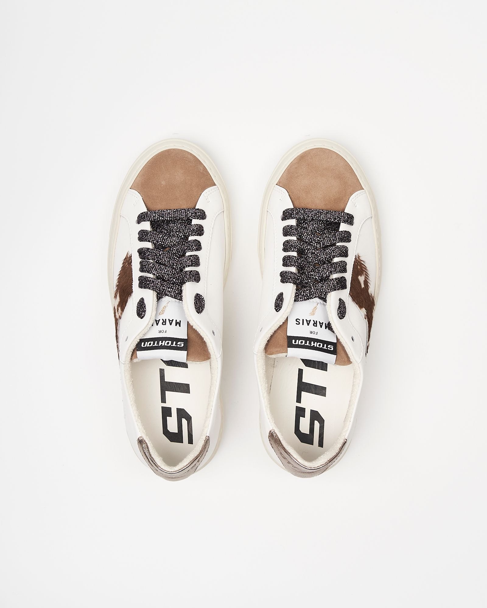 Белые кожаные кеды - Image 4 of 6