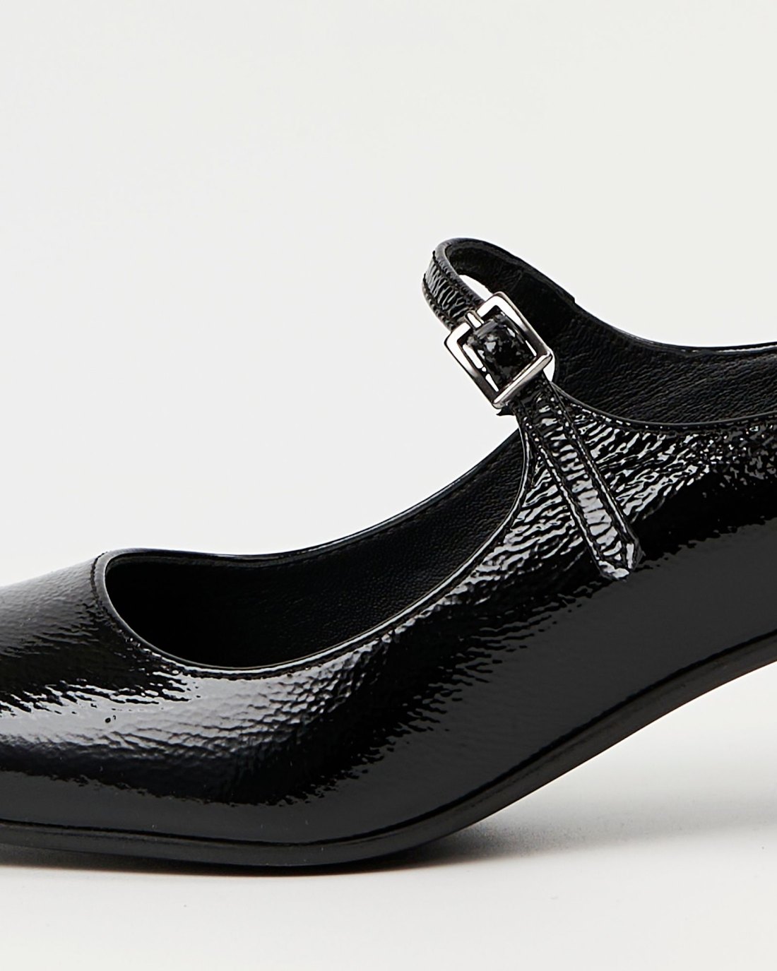 Черные кожаные туфли на каблуке - Image 6 of 6