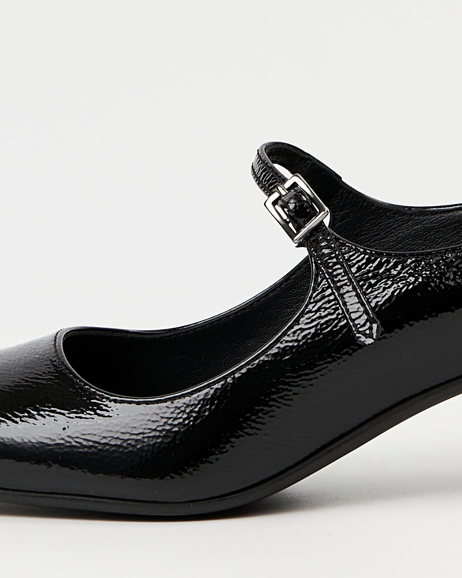 Черные кожаные туфли на каблуке - Image 6 of 6