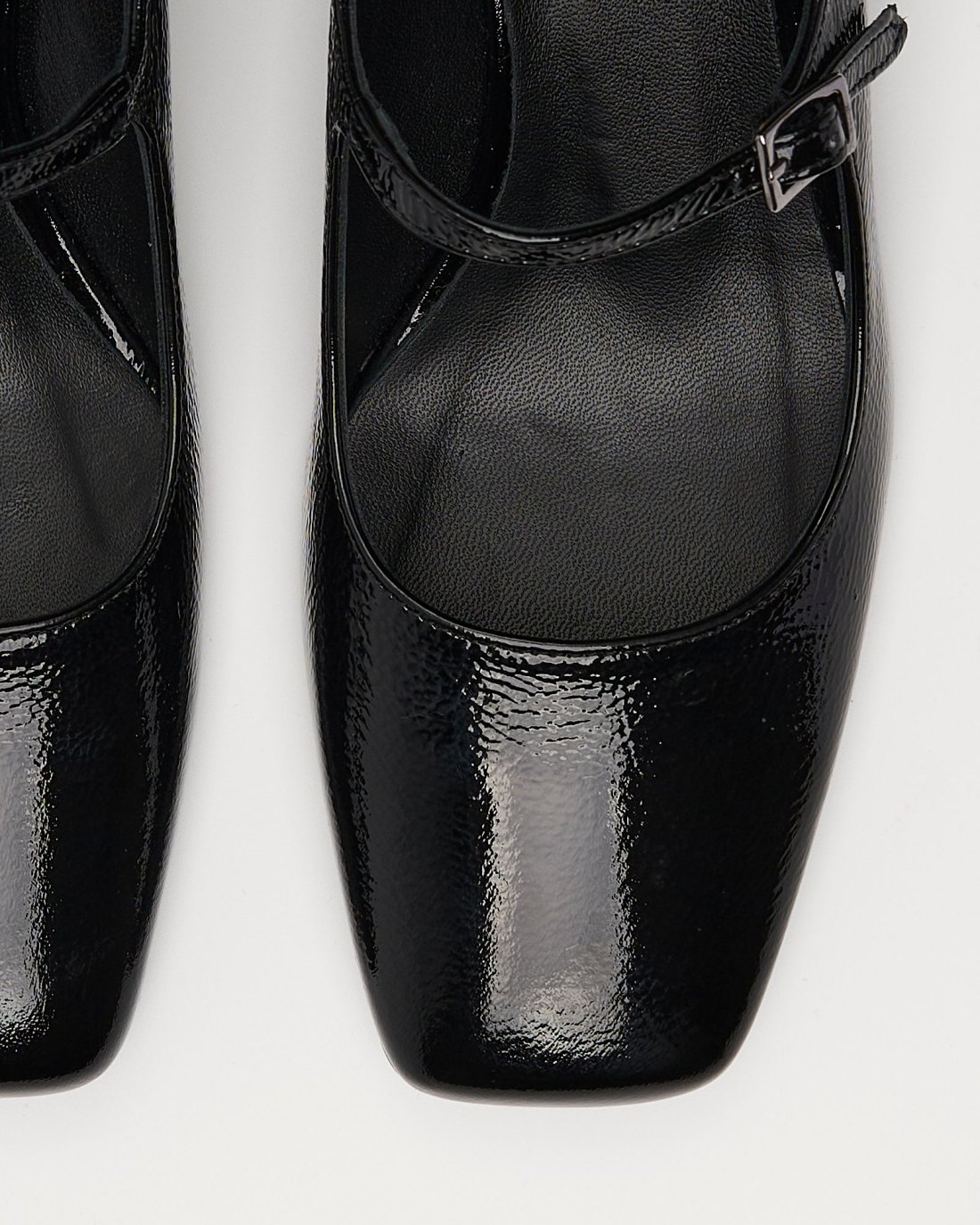 Черные кожаные туфли на каблуке - Image 5 of 6