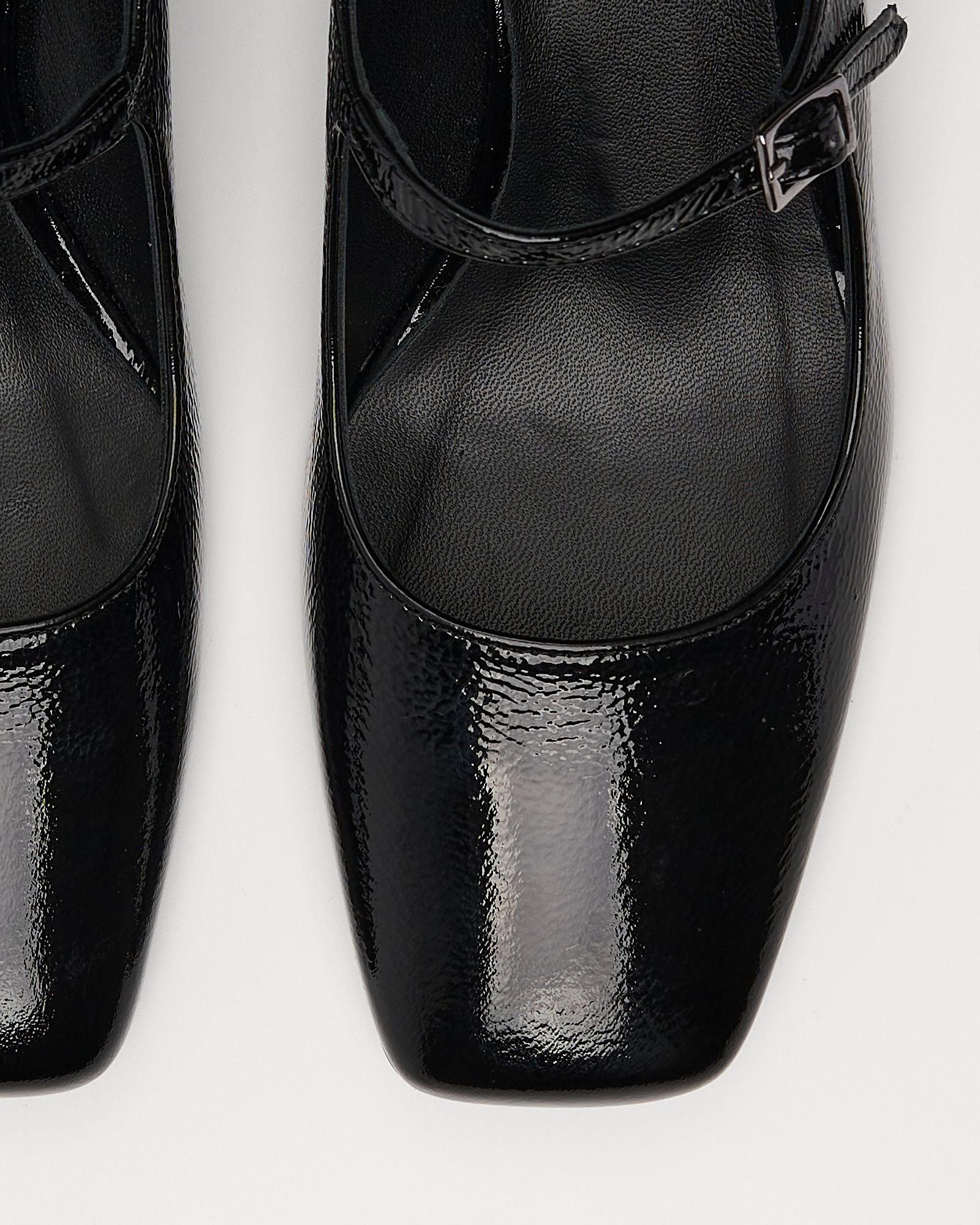 Черные кожаные туфли на каблуке - Image 5 of 6