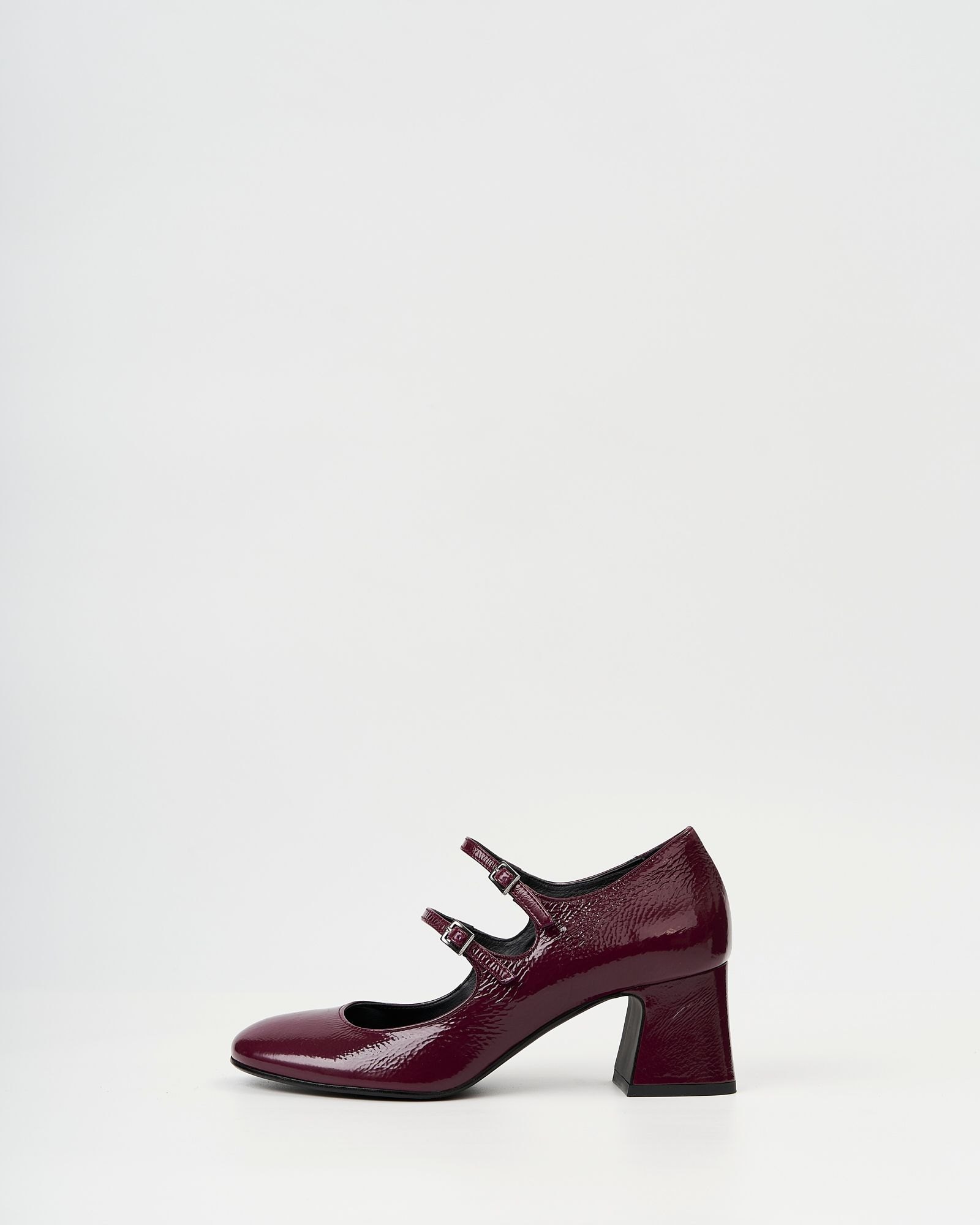 Бордовые кожаные туфли - Image 3 of 7