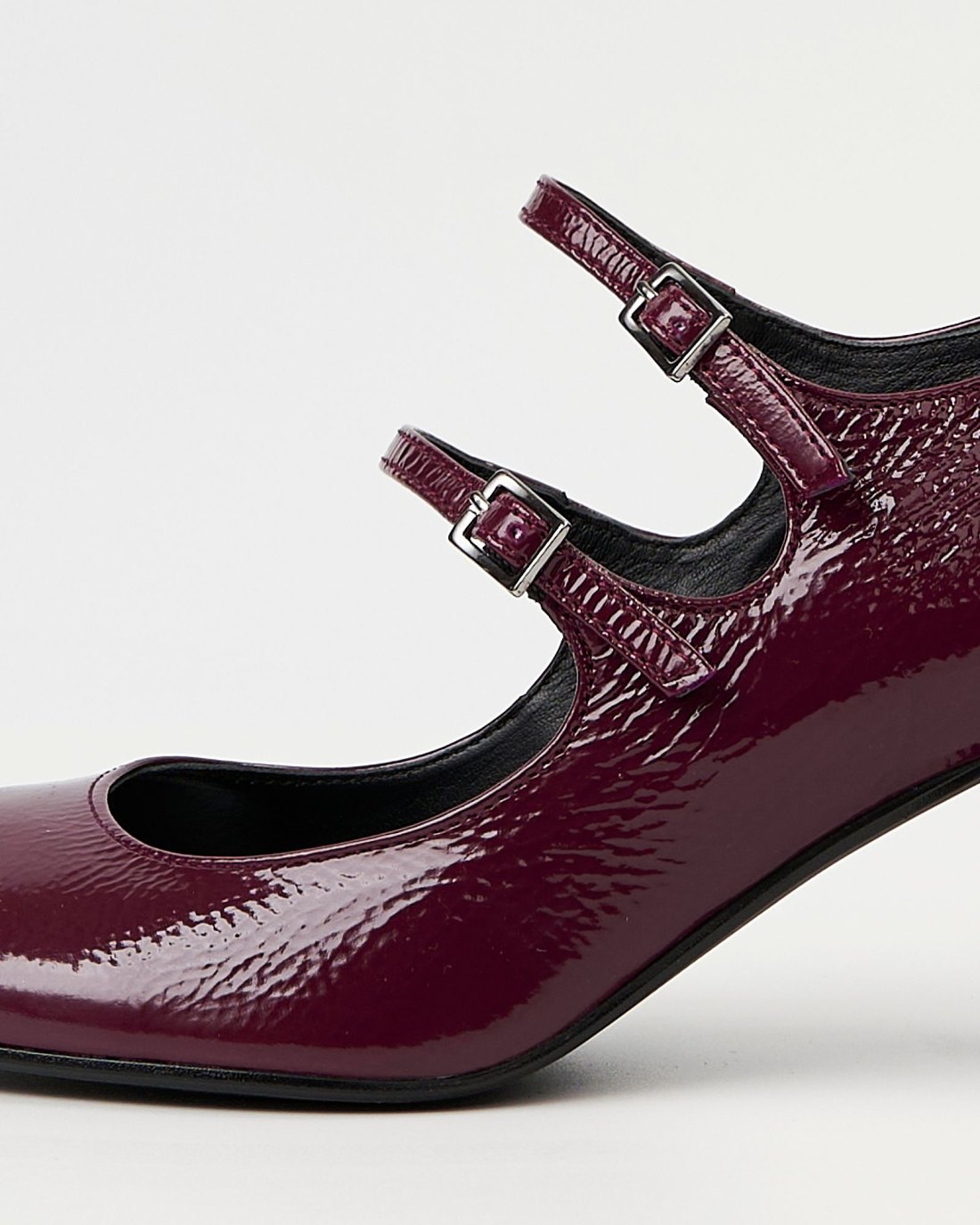 Бордовые кожаные туфли - Image 6 of 7