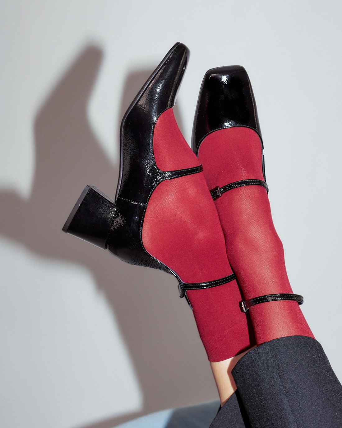 Черные кожаные туфли на каблуке - Image 2 of 6