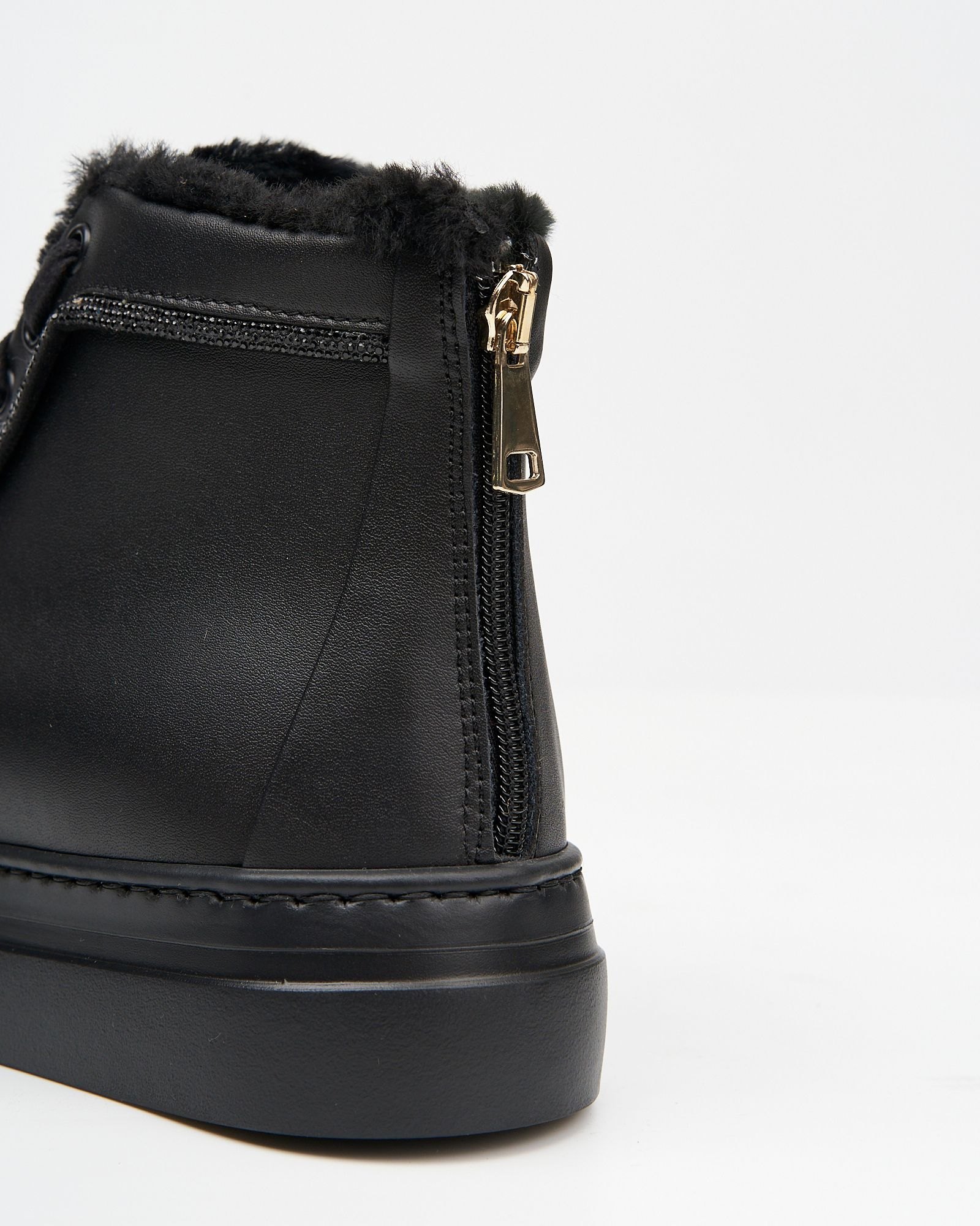 Зимние кожаные кеды - Image 5 of 6