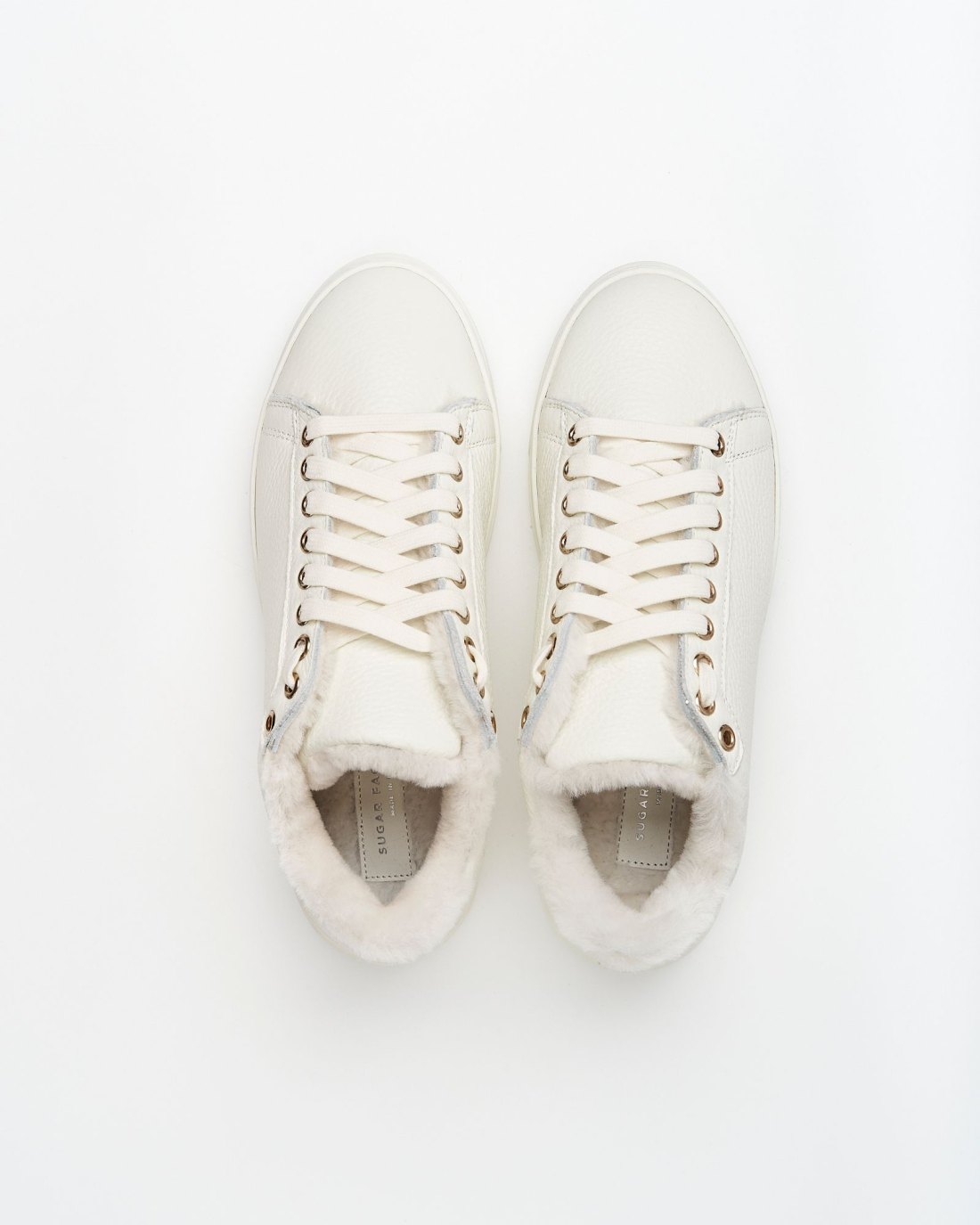 Белые кожаные кеды - Image 4 of 5