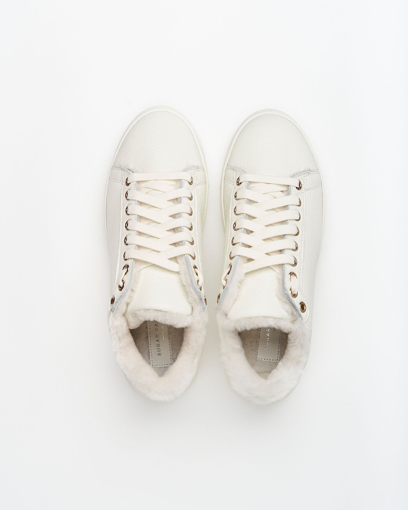 Белые кожаные кеды - Image 4 of 5