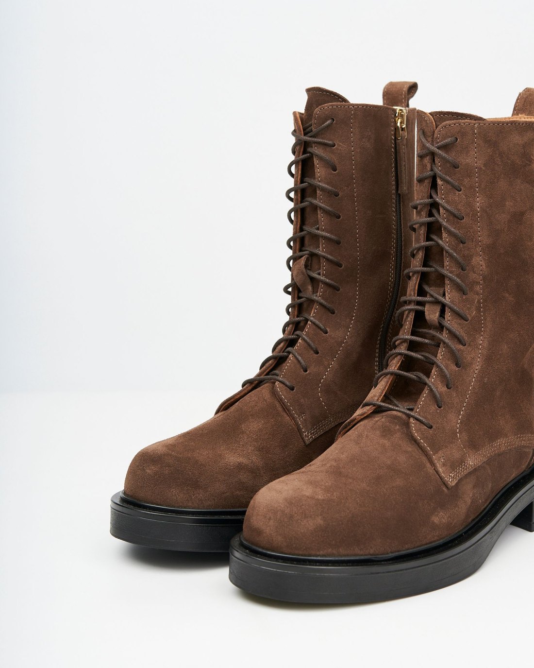 Бежевые замшевые ботинки - Image 2 of 3