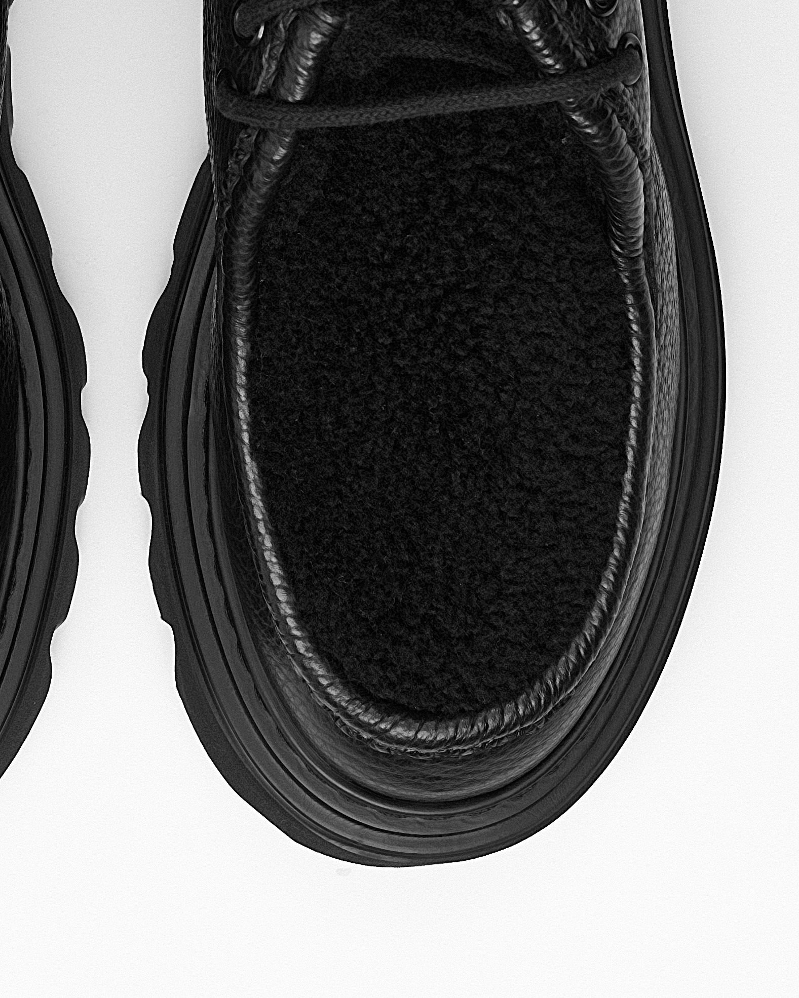 Черные кожаные полуботинки - Image 3 of 6