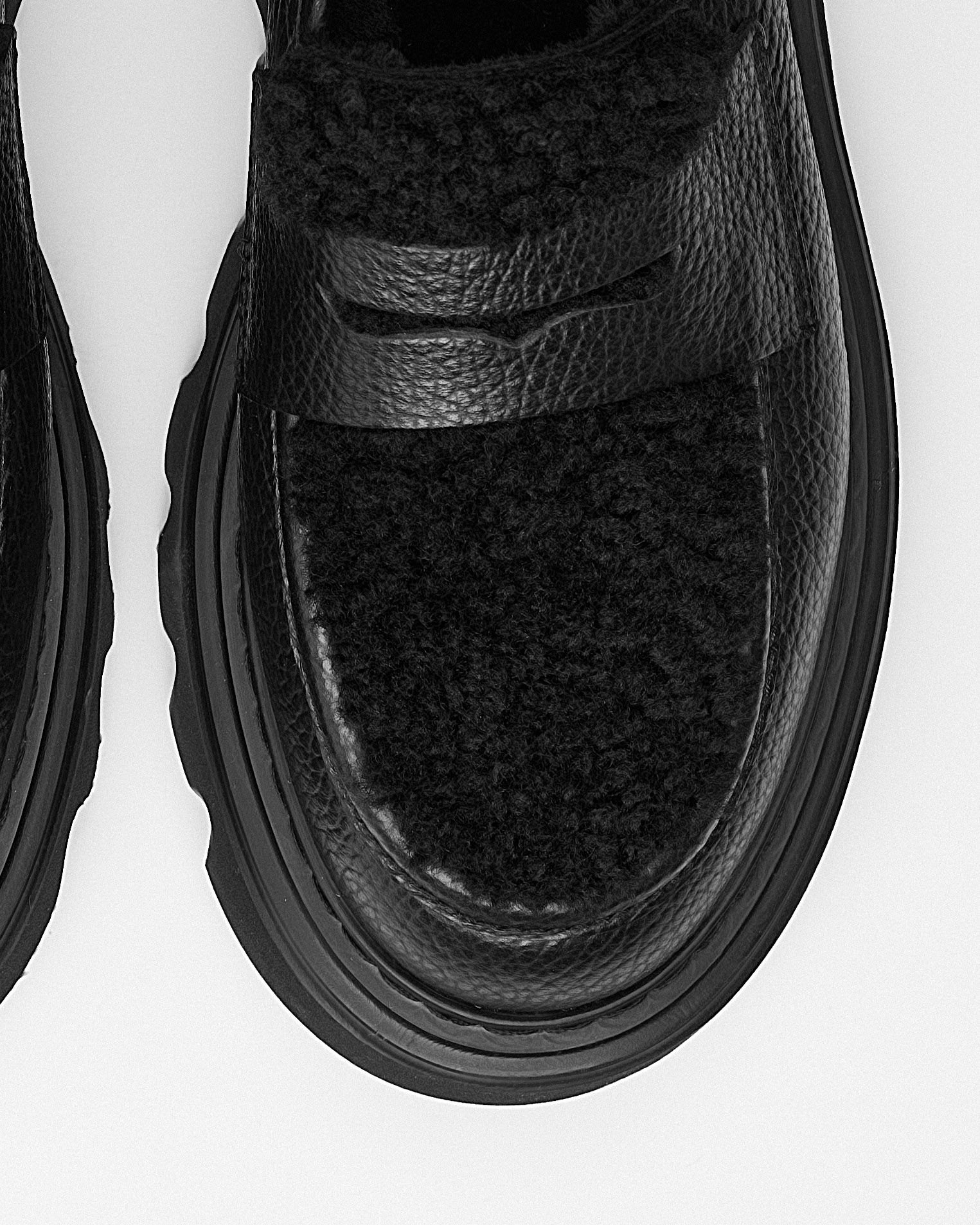 Черные кожаные лоферы - Image 2 of 6