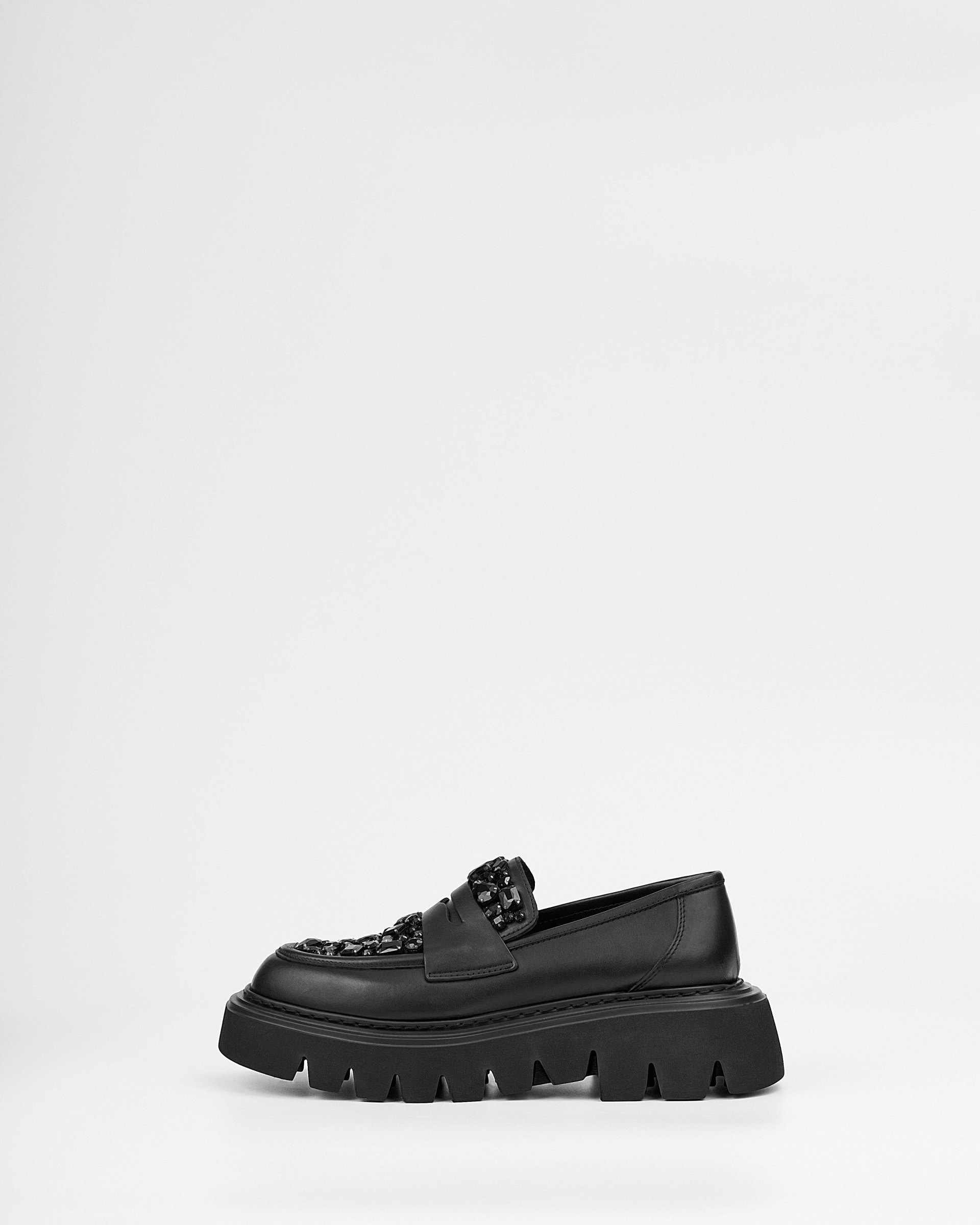 Черные кожаные лоферы - Image 2 of 4