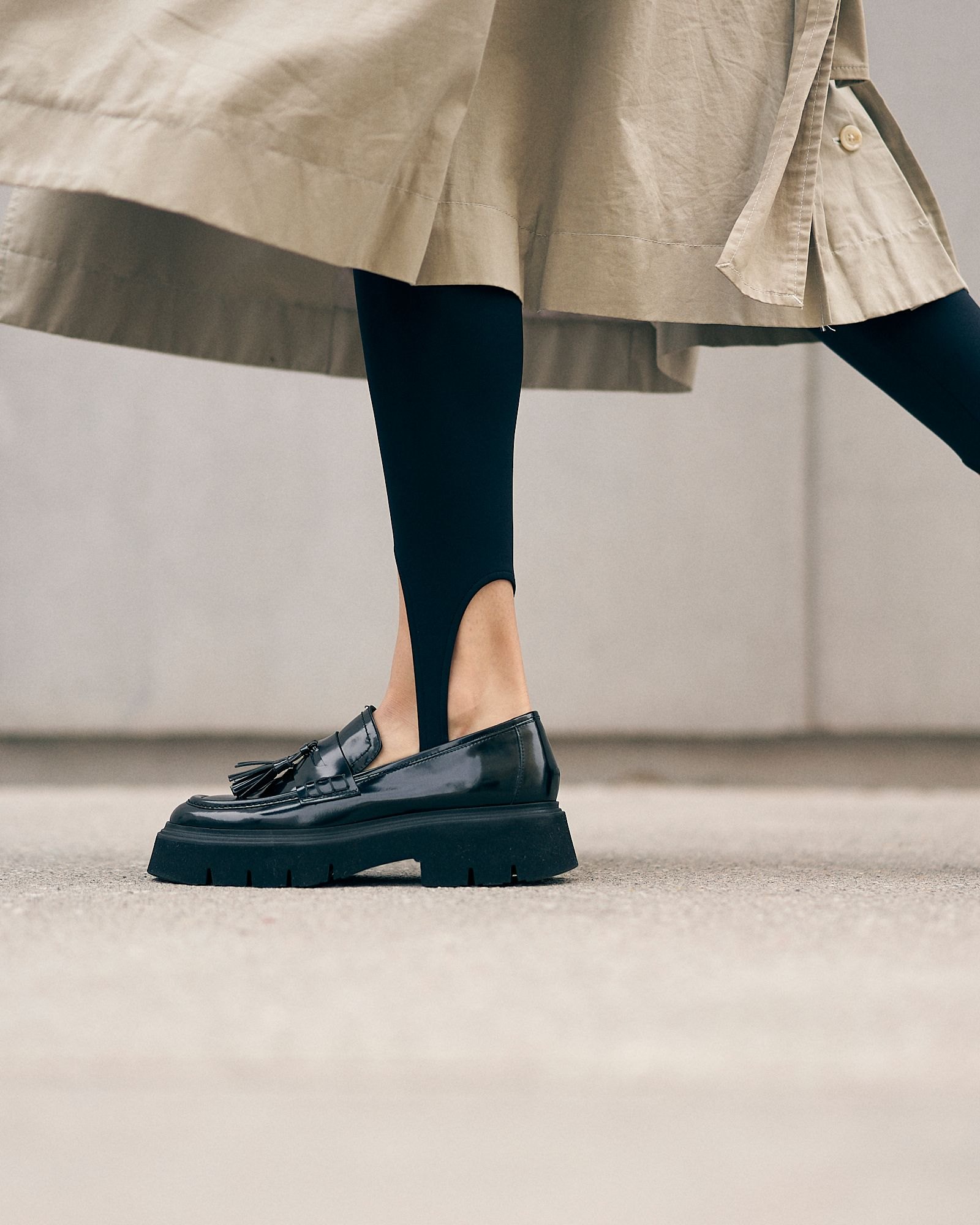 Черные кожаные лоферы - Image 2 of 7