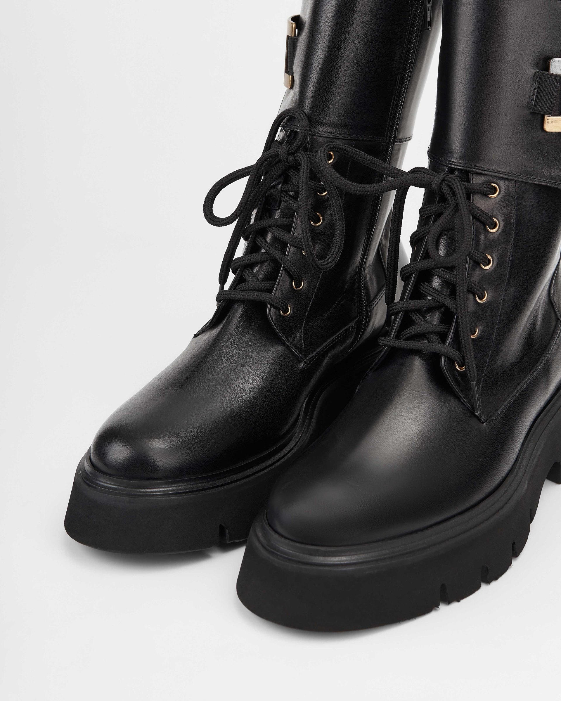 Черные кожаные ботинки - Image 3 of 4